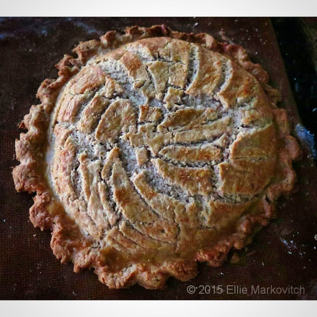 Ellie's King's Cake made with rye.